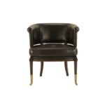 Barrel Back Swivel Chair