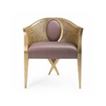 Cane Back Accent Chair