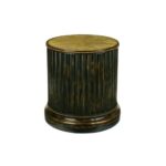 Fluted Column Accent Table