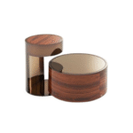 Nesting Cylinder Accent Table