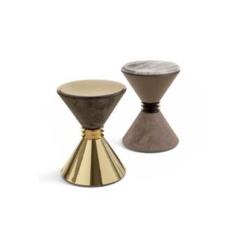 Hourglass Accent Table