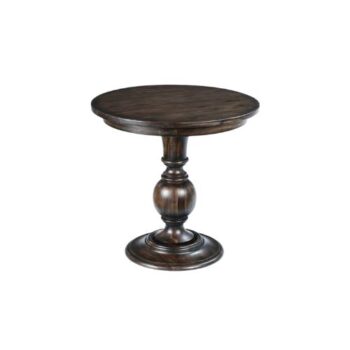 Round Lamp Accent Table