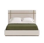 Aria Linen Platform Bed