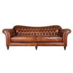 Vintage Chesterfield 3-Seater Sofa