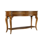 Olive Ash Burl Console Table