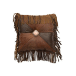Wooded River Square Pillow