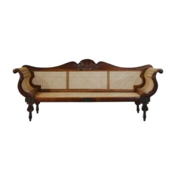 West Indies Colonial Deewan Settee