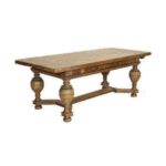 Oak Baroque Library Table