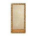 Anthropologie Studded Pyramid Mirror