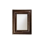 Leather-Wrapped Mirror