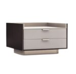 Modern Two-Tone Floating Nightstand