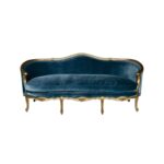 Louis XV Style Painted and Gilded Sofa