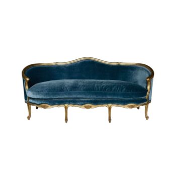 Louis XV Style Painted and Gilded Sofa