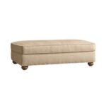Roll-Arm Occasional Ottoman