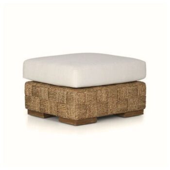 Outdoor Square Occasional Ottoman