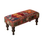 Vintage Kilim Occasional Bench