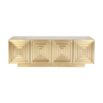 Brass Entertainment Sideboard