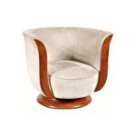 Art Deco Barrel Back Tub Chair