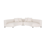 Striking Curved Modular Sofa