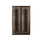 Lacquered Linen Cabinet