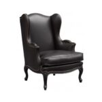 Kensington Wingback Leather Chair