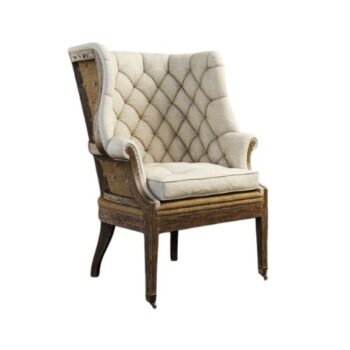 Vintage French Wingback Chair